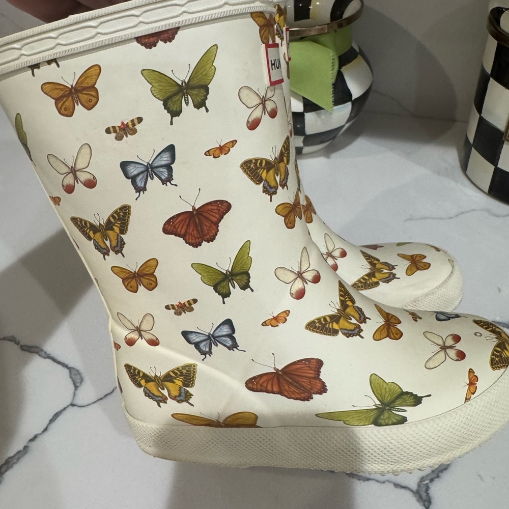 Hunter Butterfly Toddler Boots